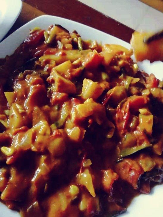 【nya酱的食谱】酸辣无水咖喱