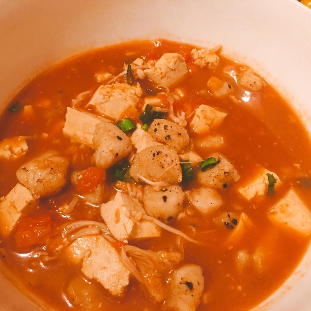 龙利鱼豆腐煲