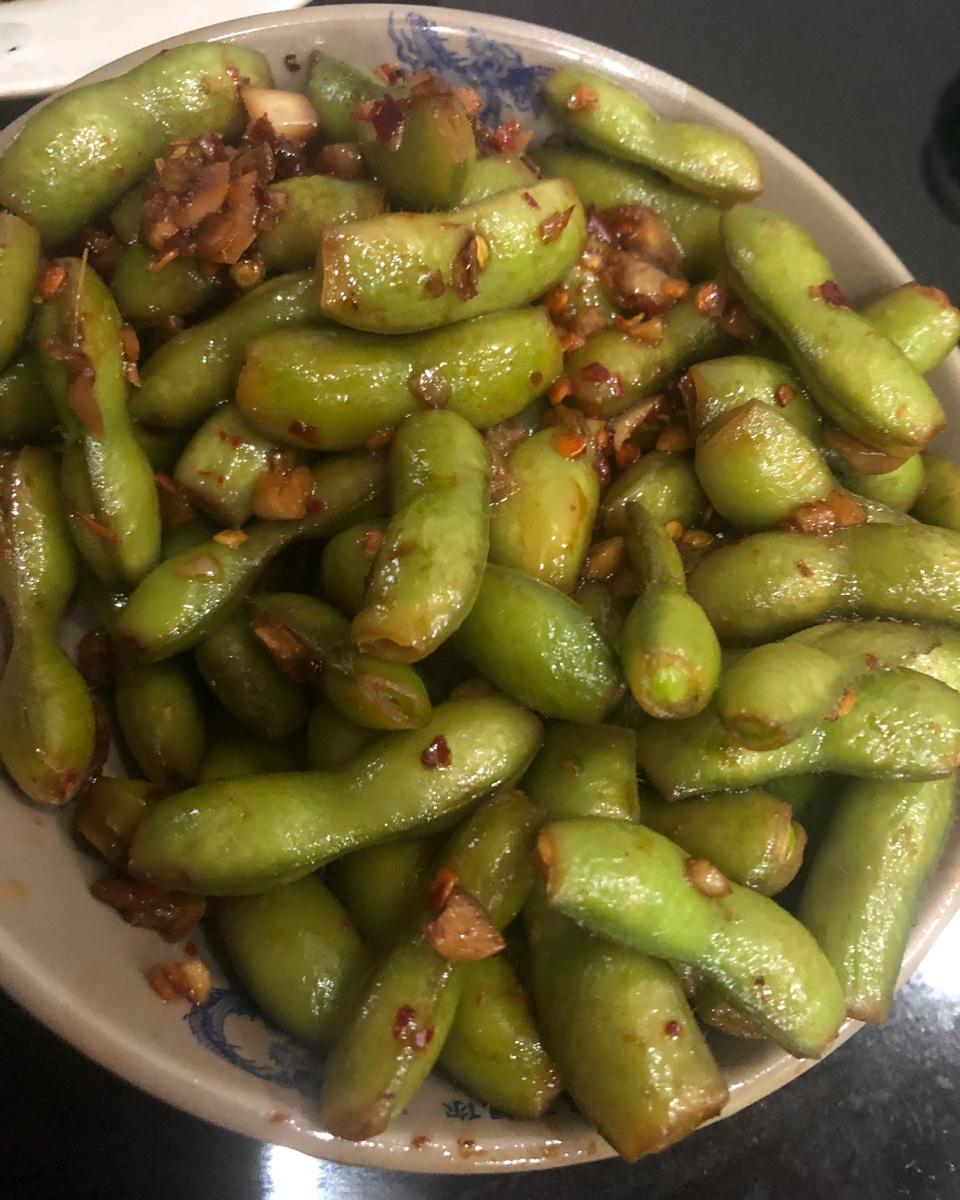 一吃停不下来的凉拌毛豆