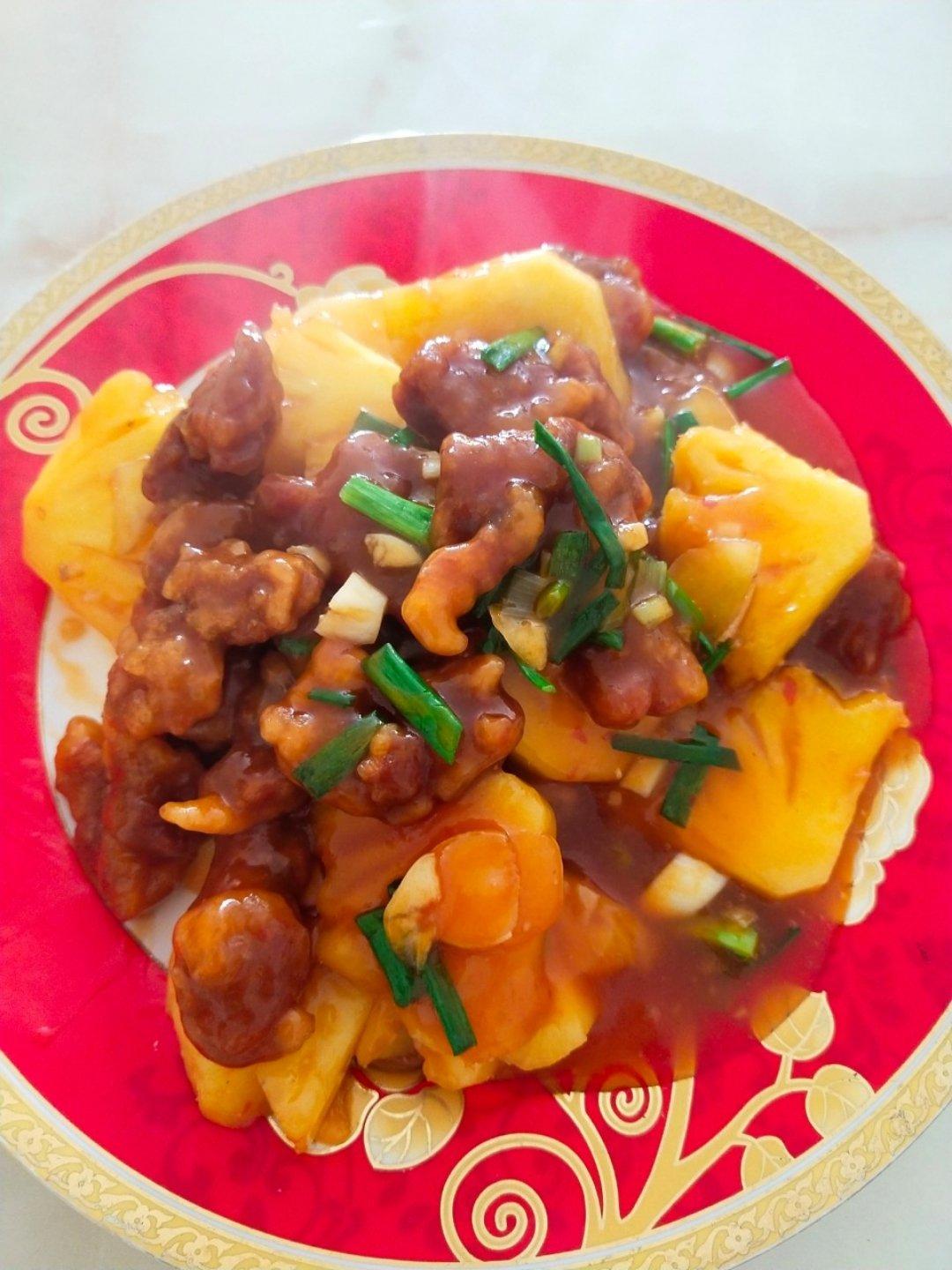 🍍酸甜菠萝咕噜肉