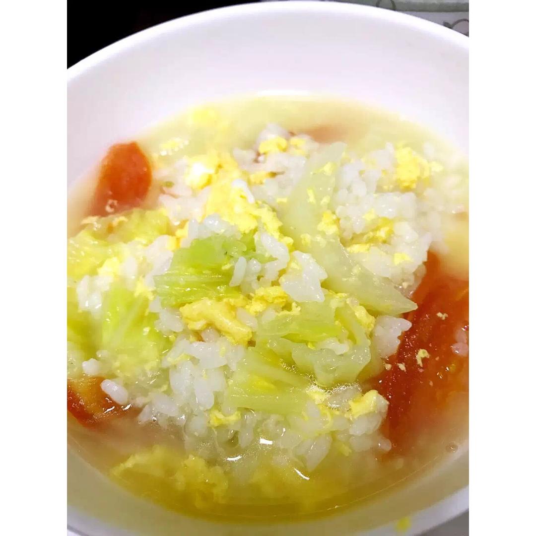 鲜虾小米青菜粥