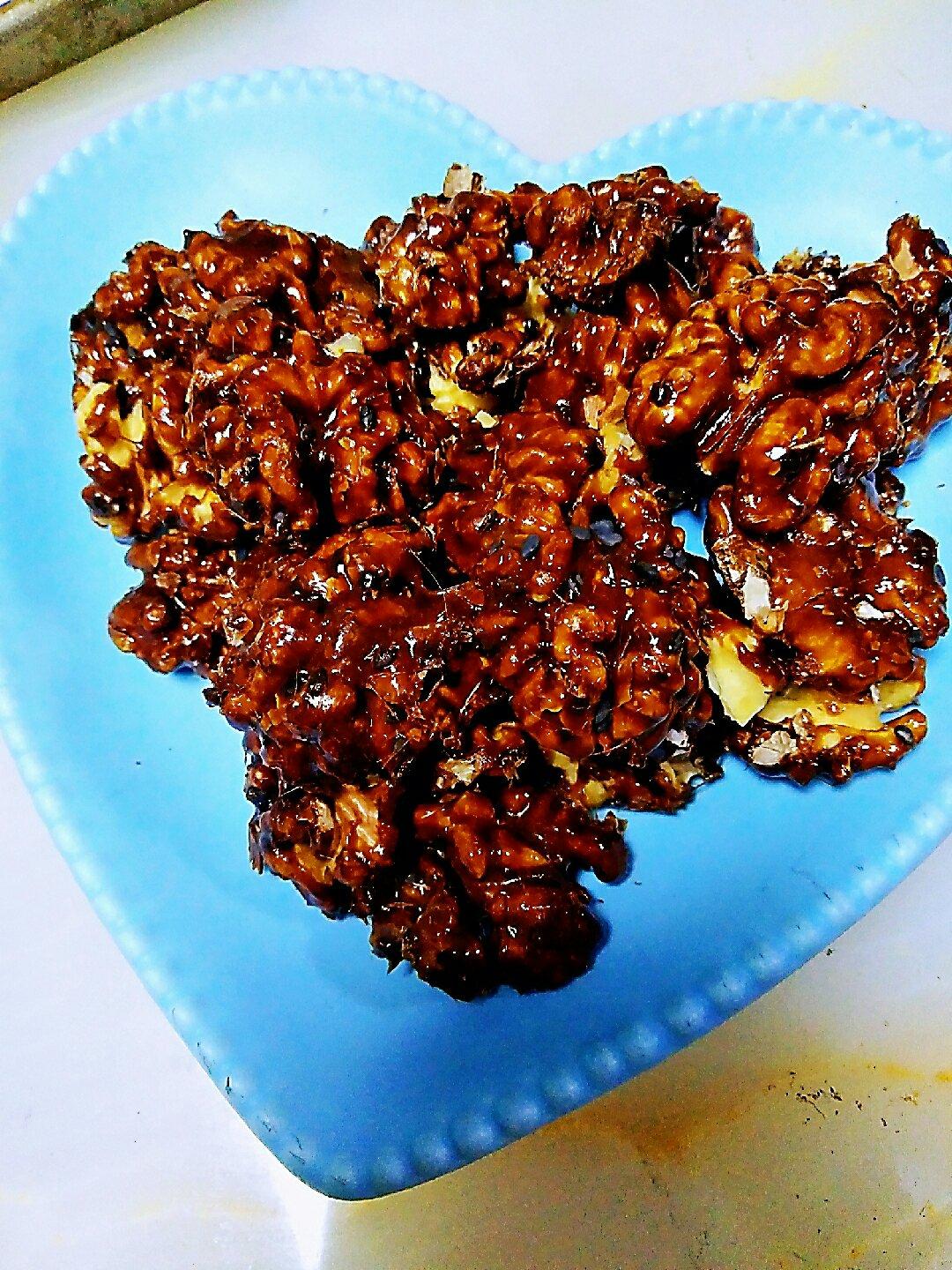 【琥珀核桃仁】冰糖无油不粘手