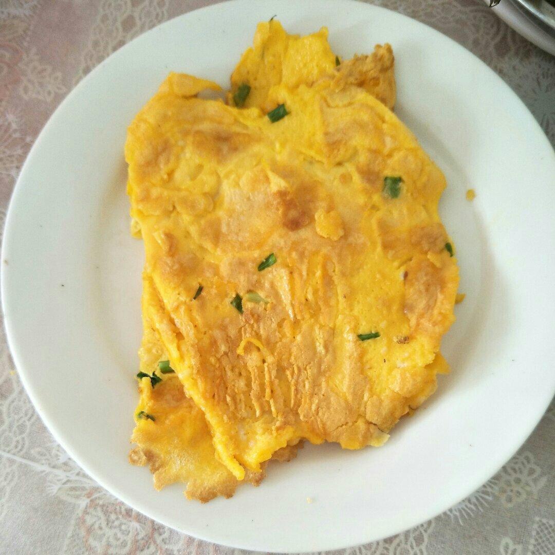 葱花鸡蛋饼