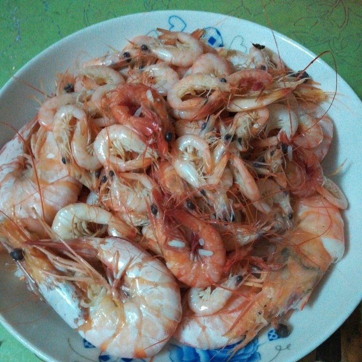 煮小海虾