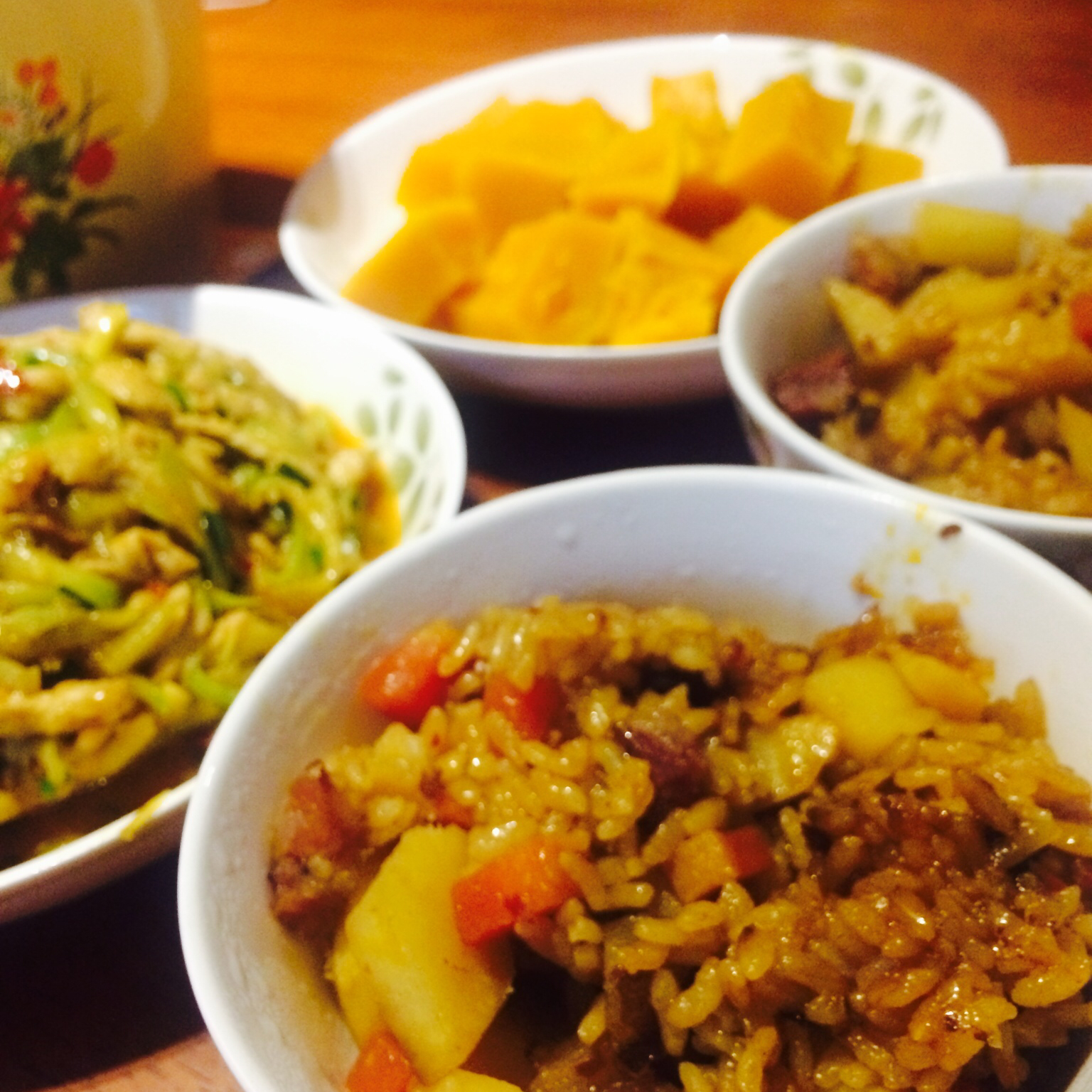 香肠土豆焖饭【一人也要吃好版】