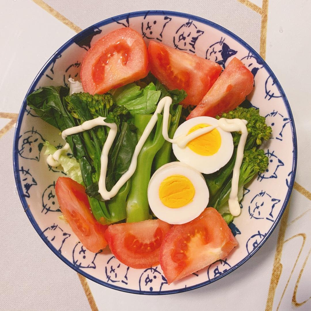 西兰苔沙拉