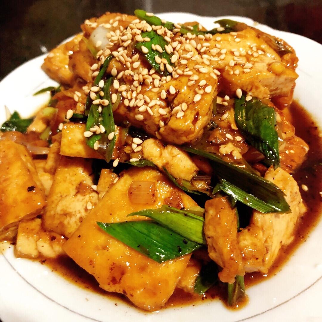 无敌好吃的香煎豆腐