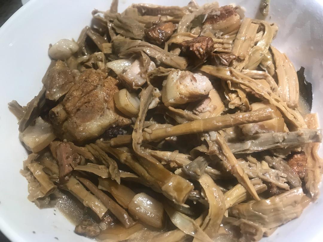 笋干烧肉