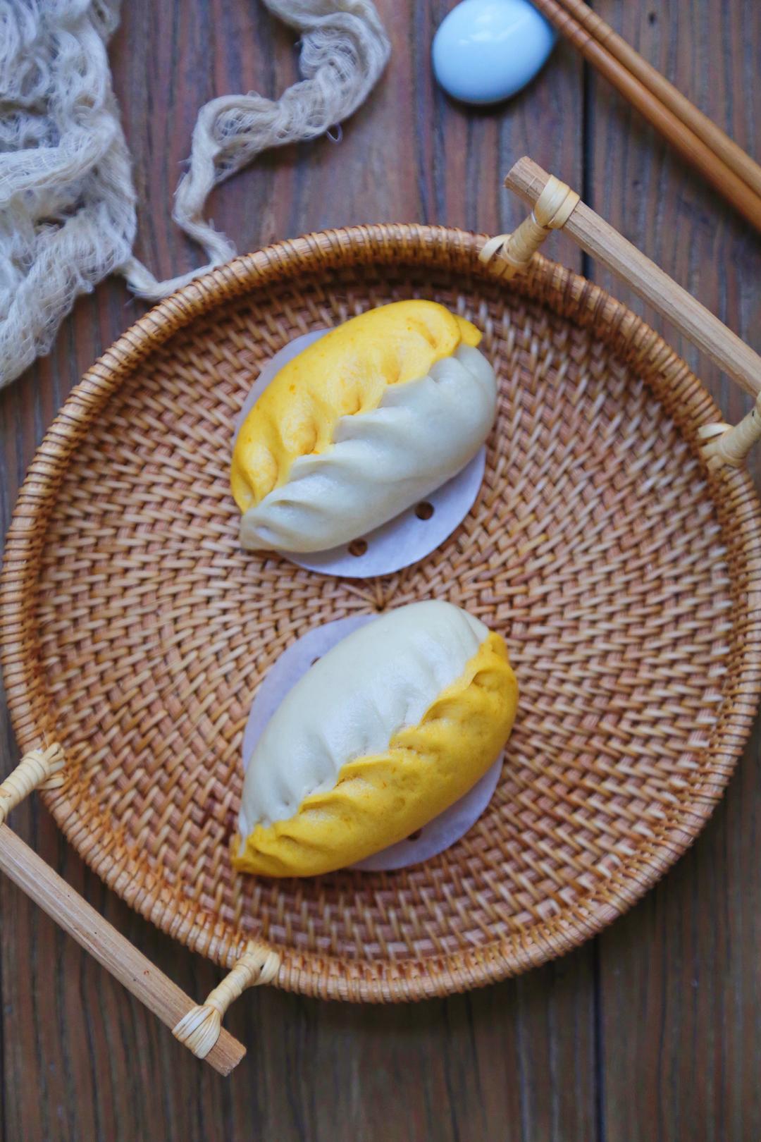 双色柳叶包的做法