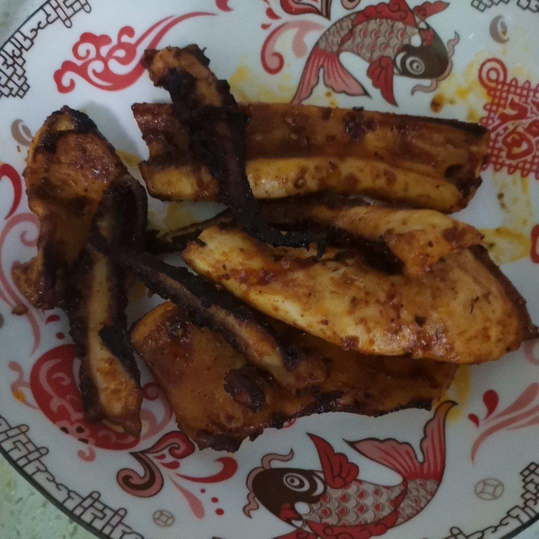 烤鱿鱼（烤箱版）秒杀铁板烧