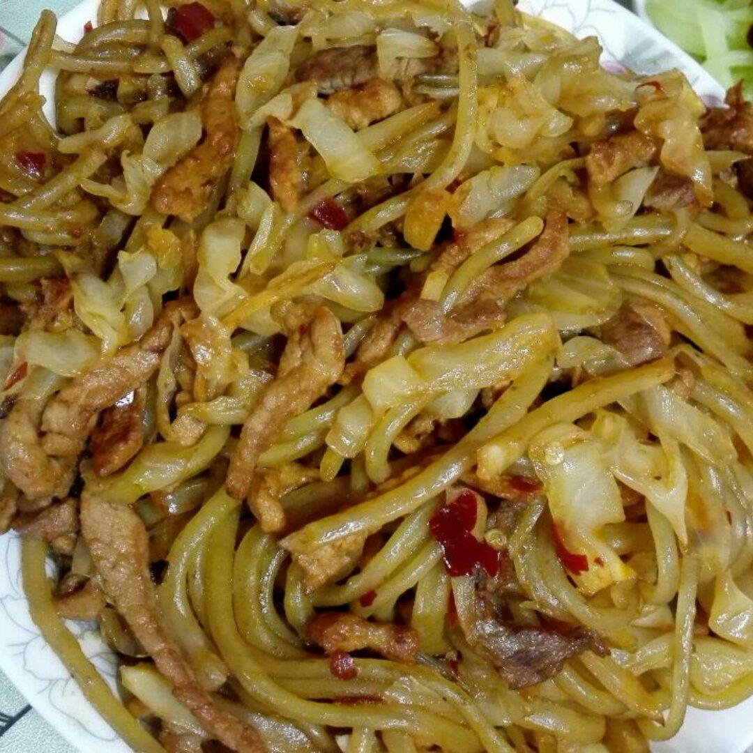 酸菜炒粉条