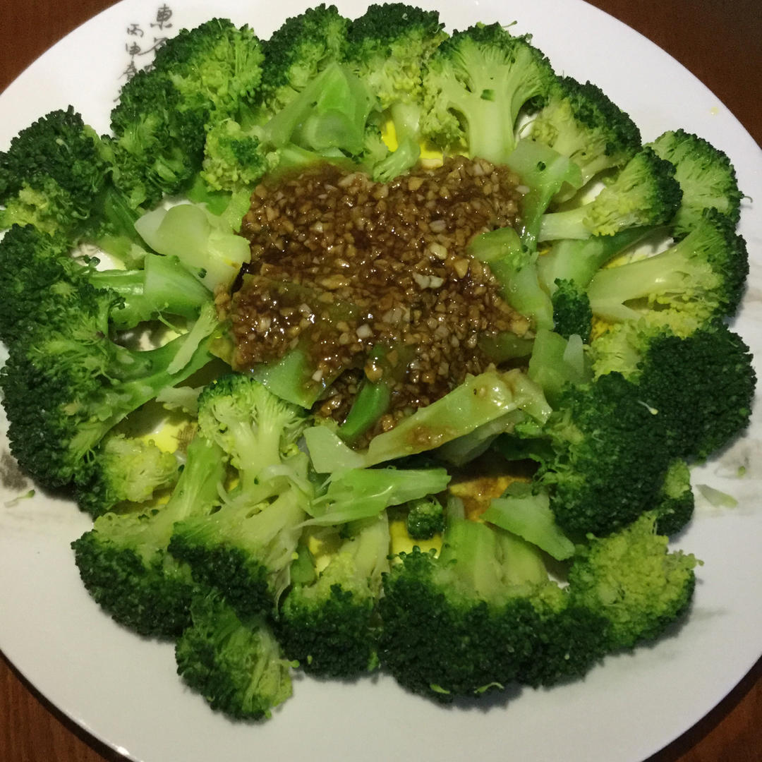 蚝油蒜蓉西兰花