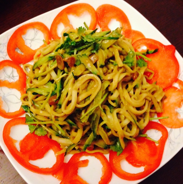 夏日快手凉拌面