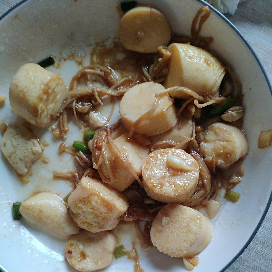 超级下饭菜--金针菇日本豆腐