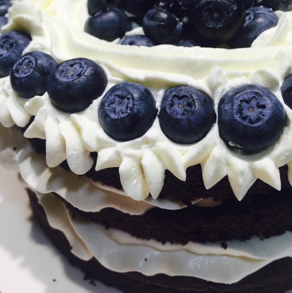 香浓黑巧克力戚风