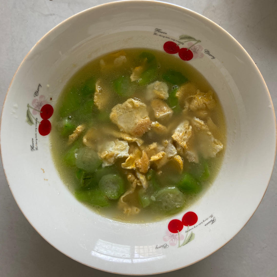 丝瓜鸡蛋汤