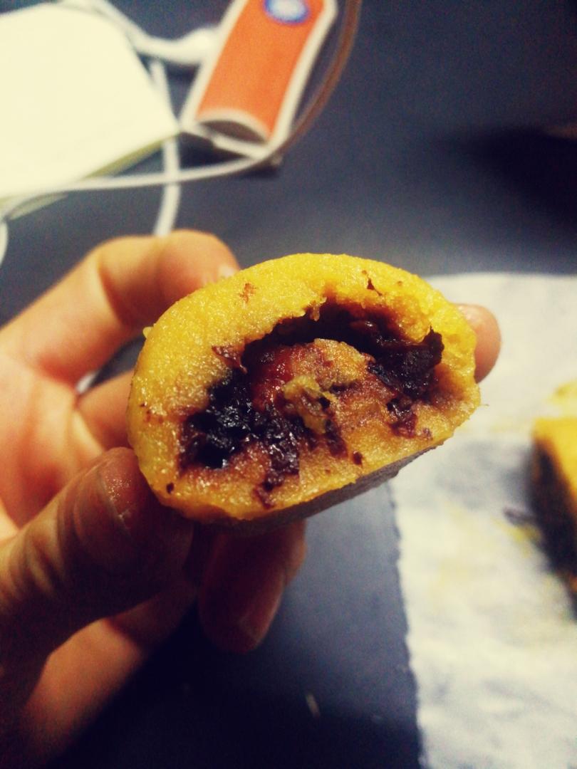 南瓜枣泥米糕