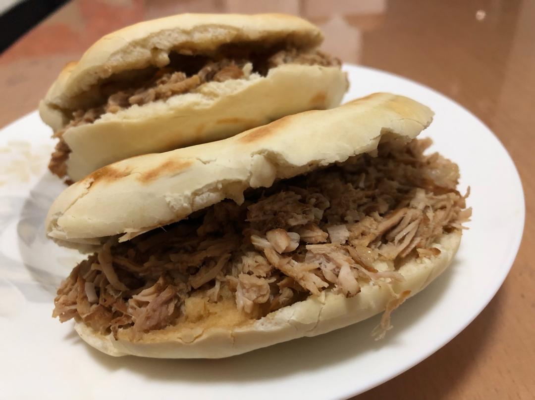 肉夹馍(白吉馍的制作)