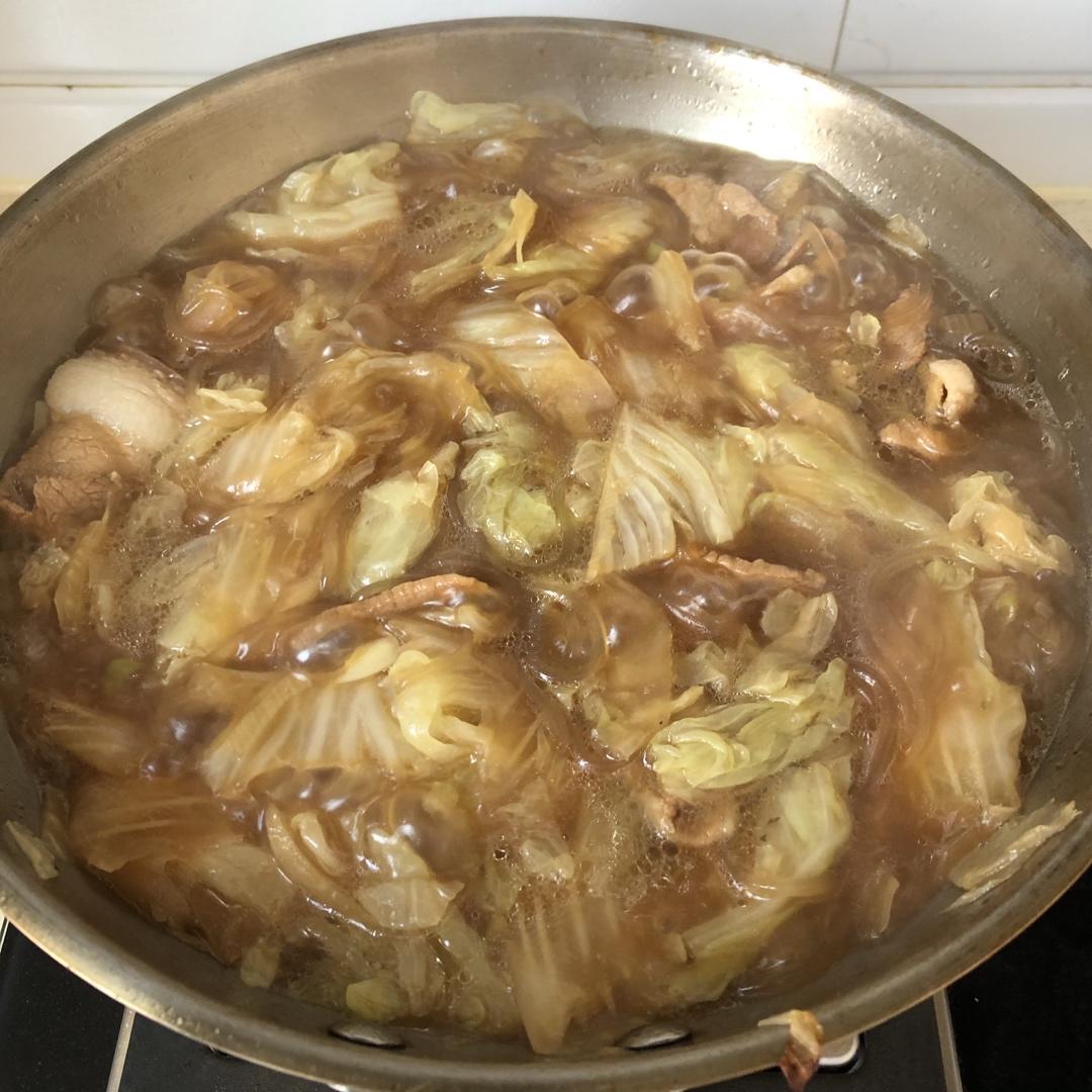 猪肉白菜炖粉条