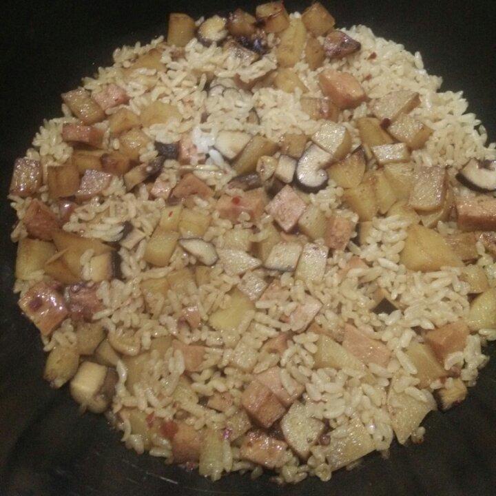 土豆焖饭（电饭锅版）