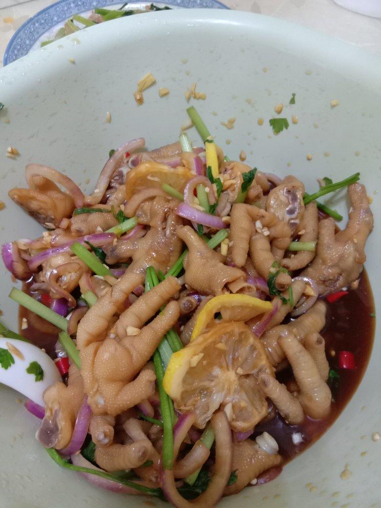 【柠檬酸辣鸡爪】自制超级无敌美味的网红鸡爪