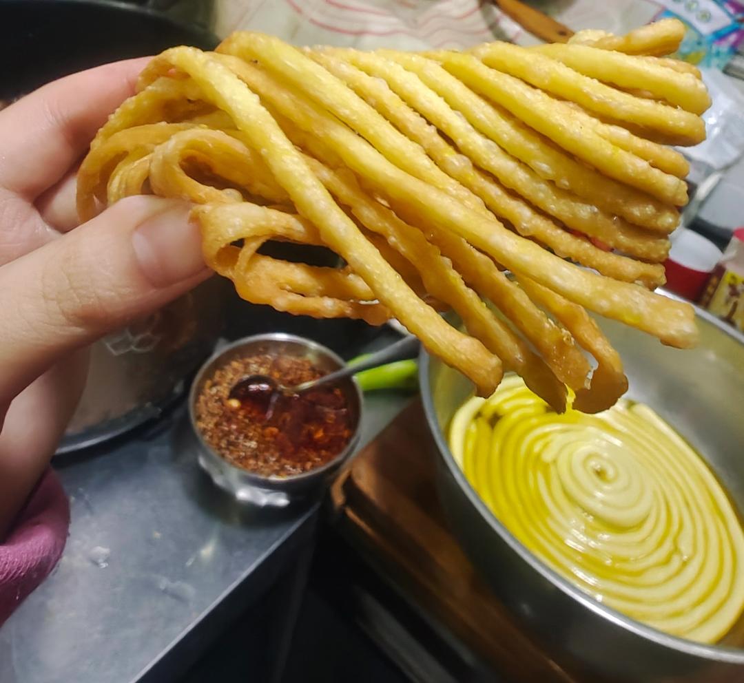 零失败🔥炸酥脆的馓子