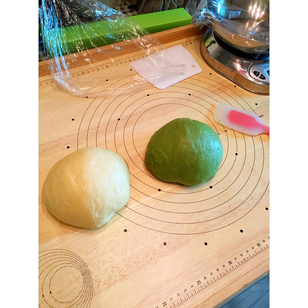 抹茶牛奶吐司