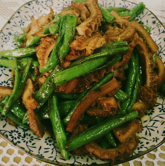 青椒炒牛肚