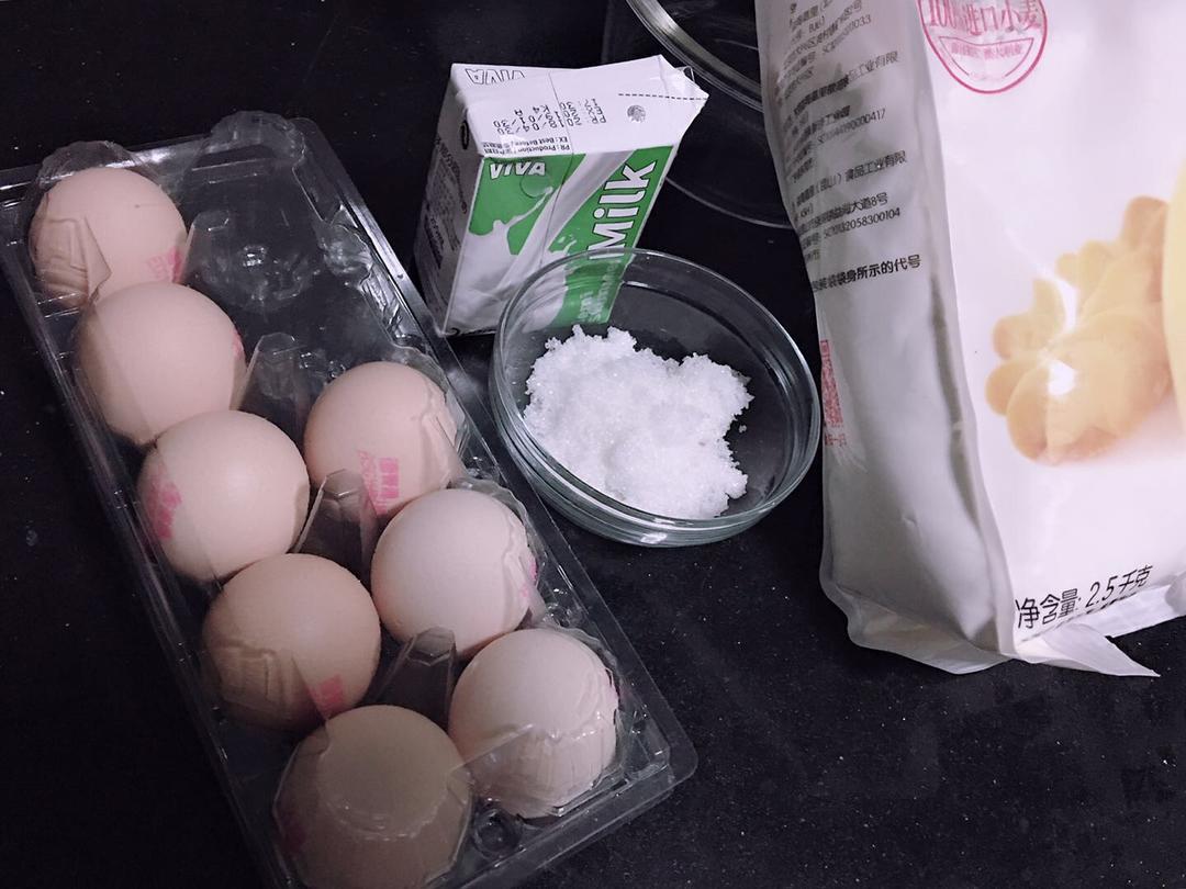 零失败戚风蒸蛋糕（8寸）可做蛋糕胚（另附红丝绒蒸蛋糕做法）