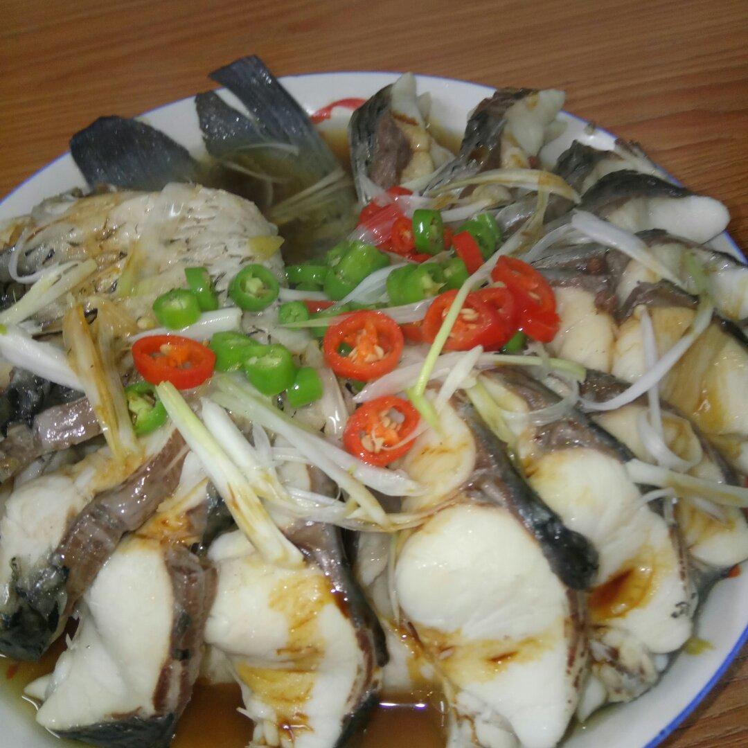 家常菜 清蒸草鱼 姑凉已成妈做的清蒸草鱼                 综合评分