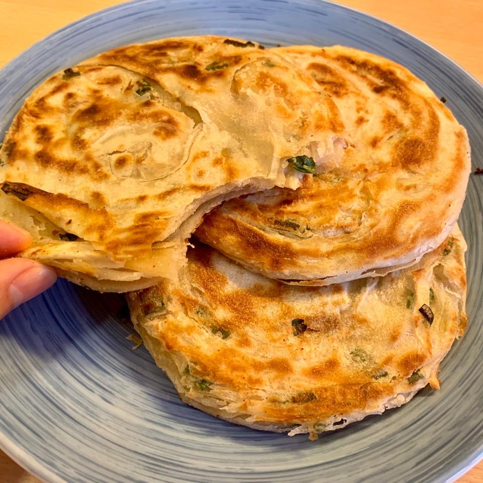 葱油饼（附详细步骤图）