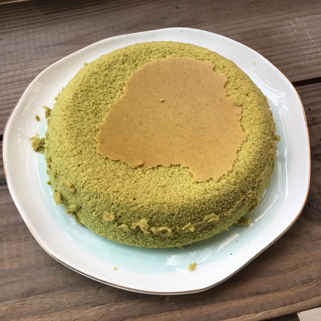 香菜戚风蛋糕（6寸）