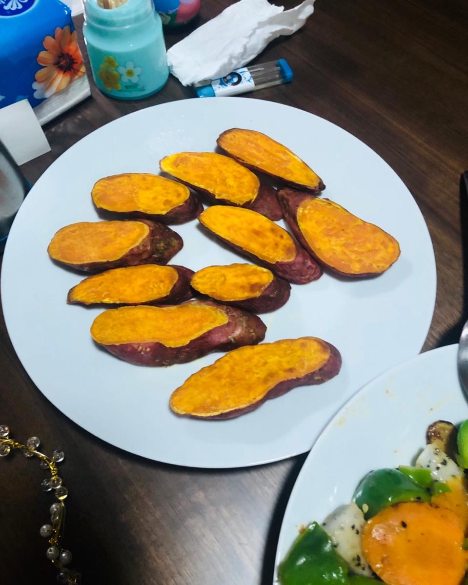 美味的烤红薯（地瓜）片