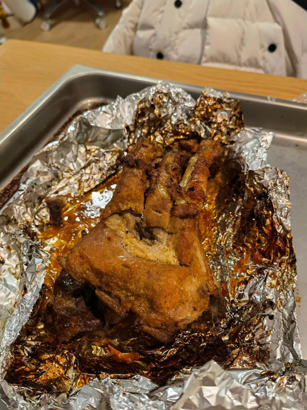 最简单的焦香软糯烤猪肋排