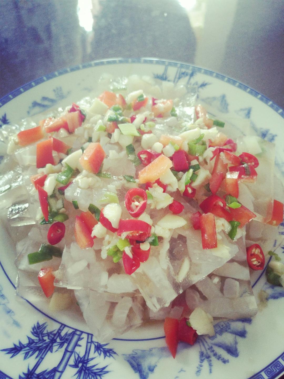 吃真正的胶原蛋白：水晶皮冻