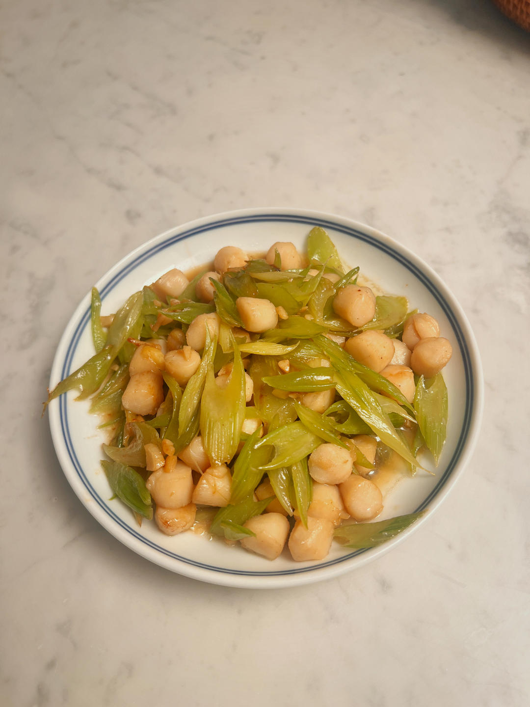 XO酱炒西芹带子