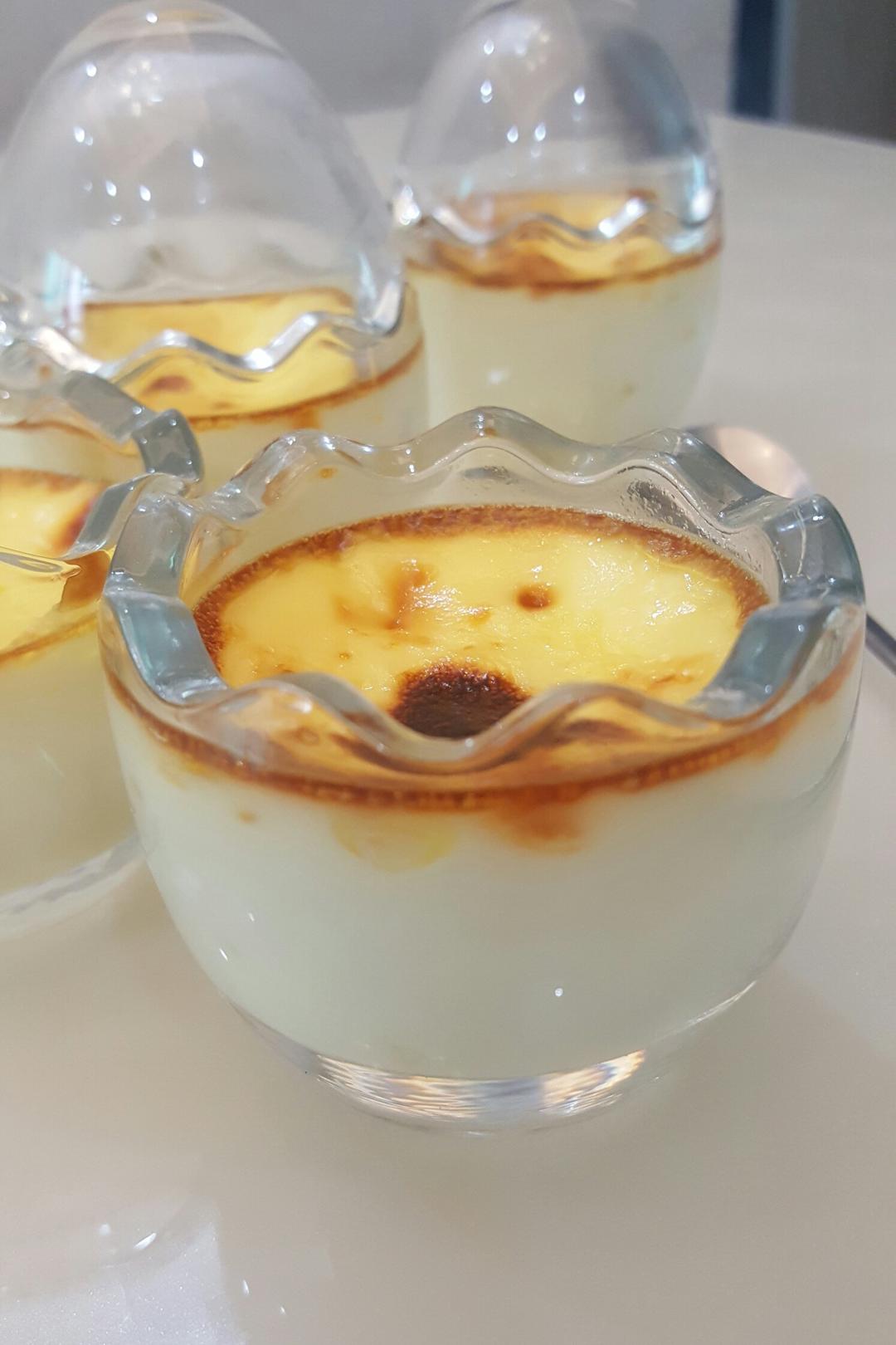 oli125做的超简单法式焦糖布丁