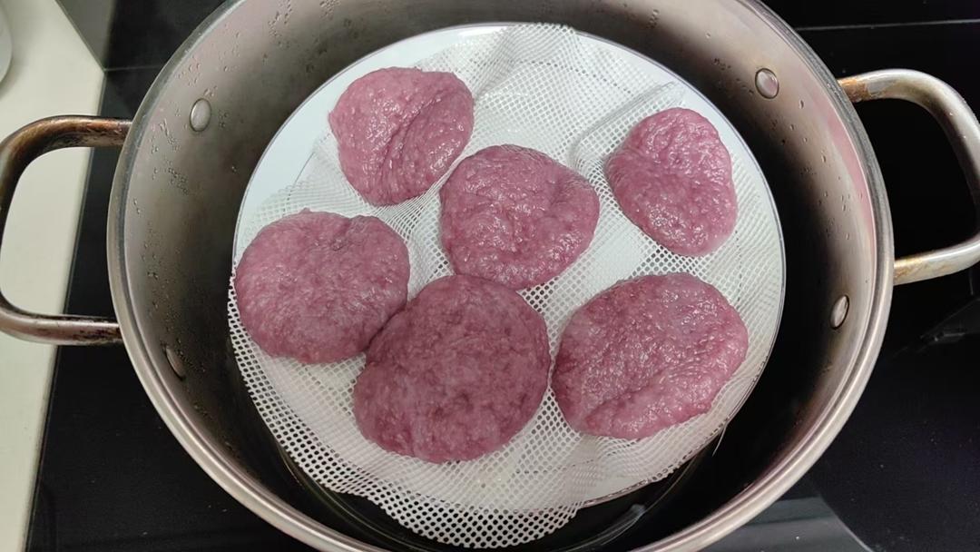 超软糯紫薯馒头一岁辅食宝宝馒头