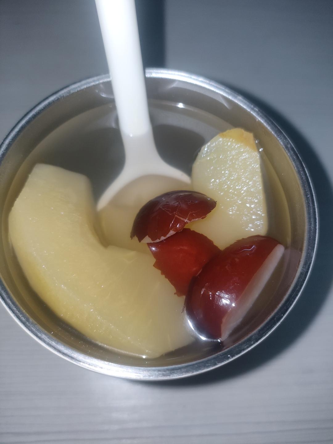 润肺止咳苹果汤