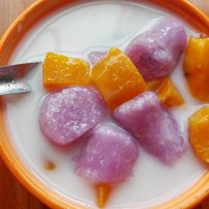 紫淮山红薯糖水的做法 步骤14