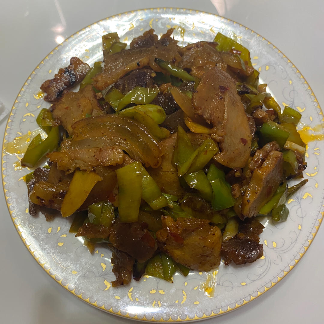 青椒炒腊肉