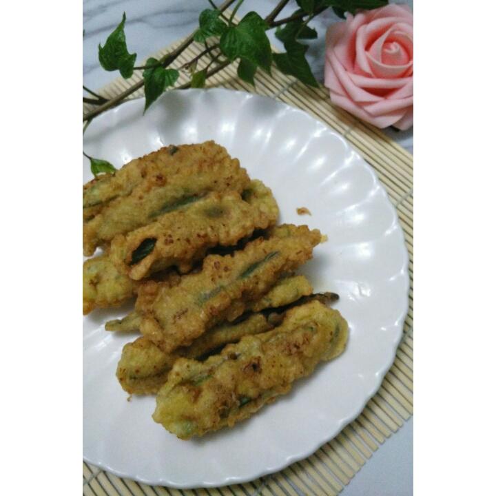 香炸秋葵
