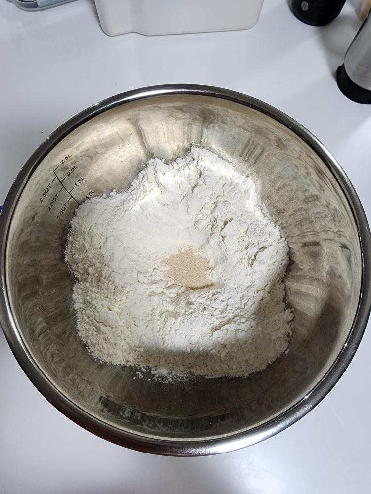 纯奶手撕吐司的做法 步骤1