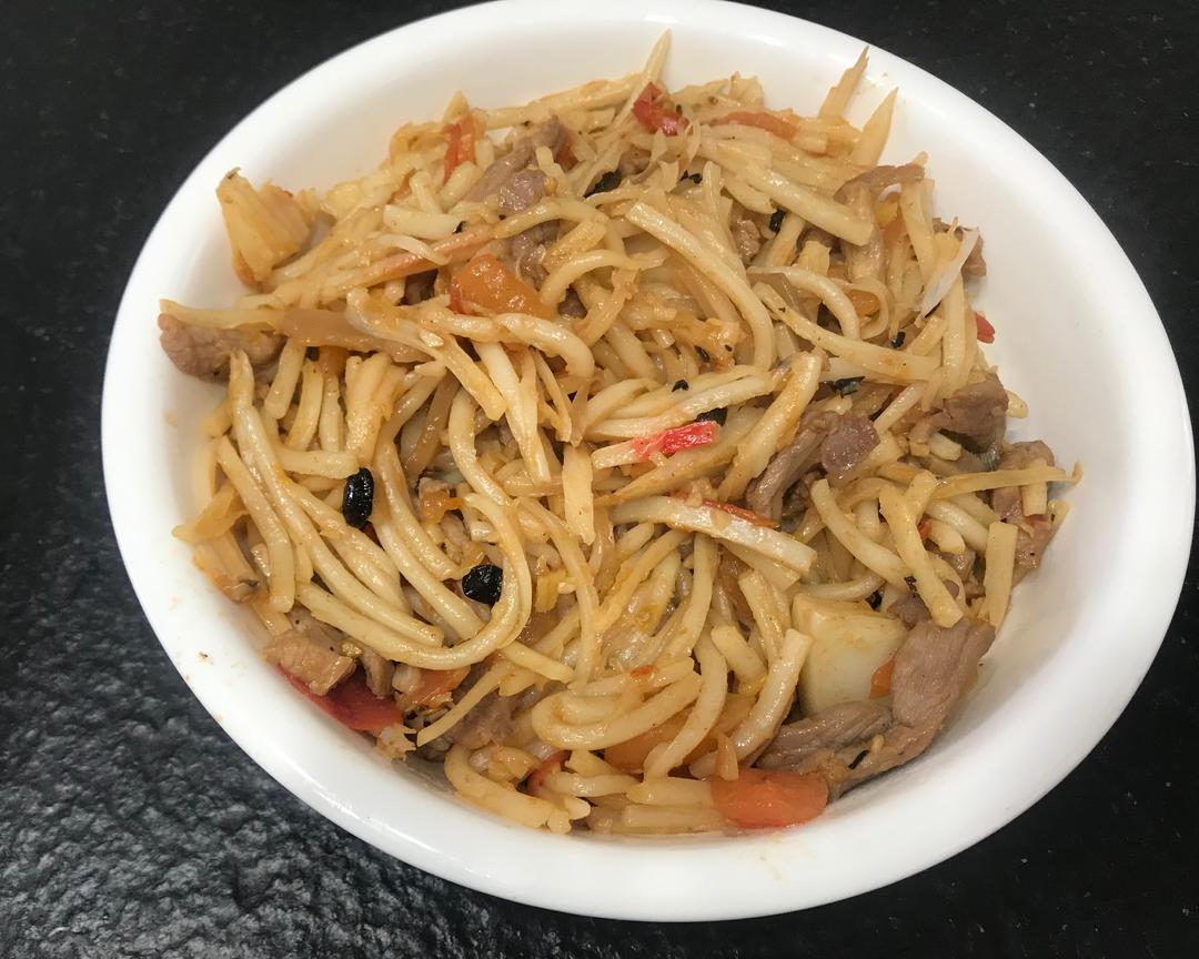 老友粉利的做法
