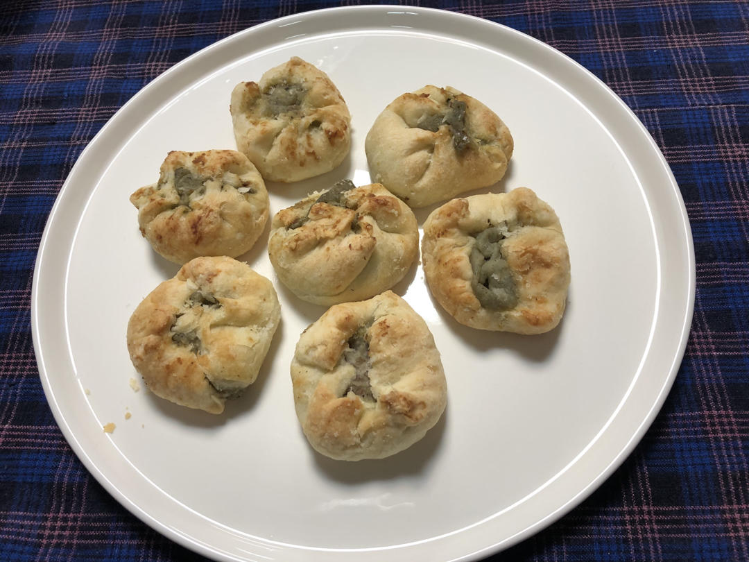 酥皮绿豆饼   酥得掉渣渣