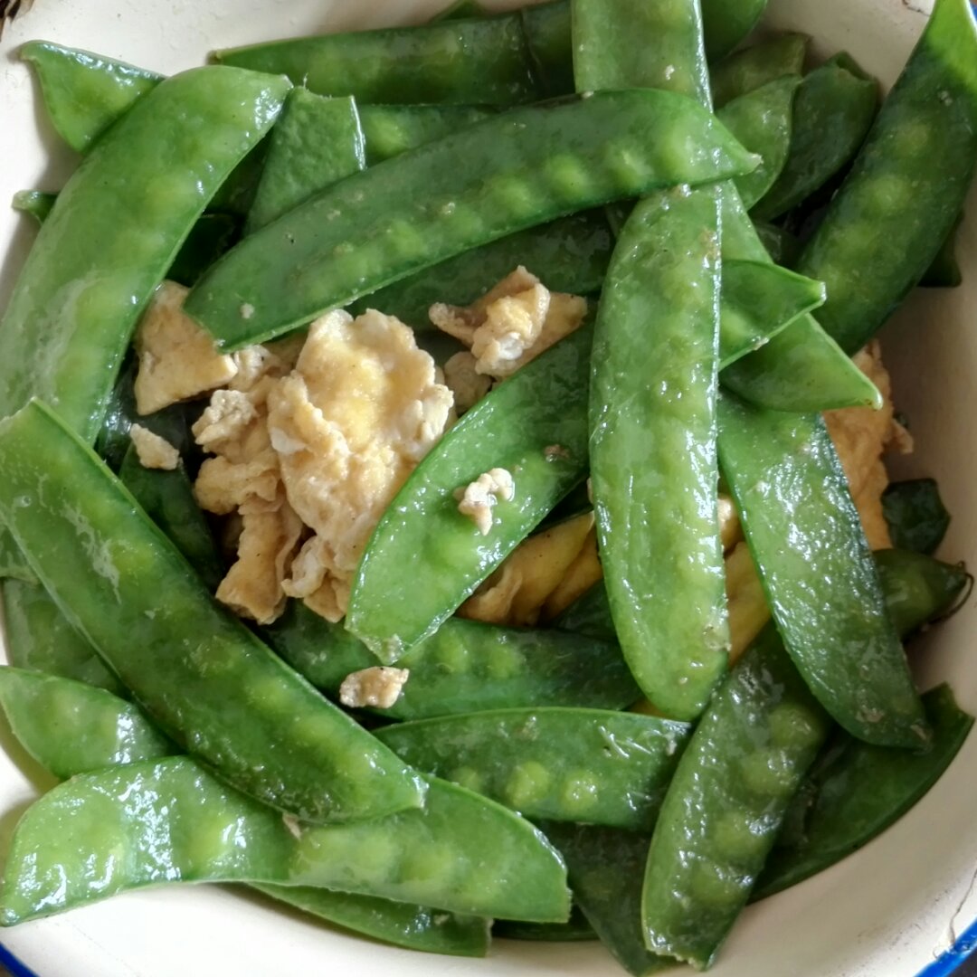 荷兰豆炒蛋
