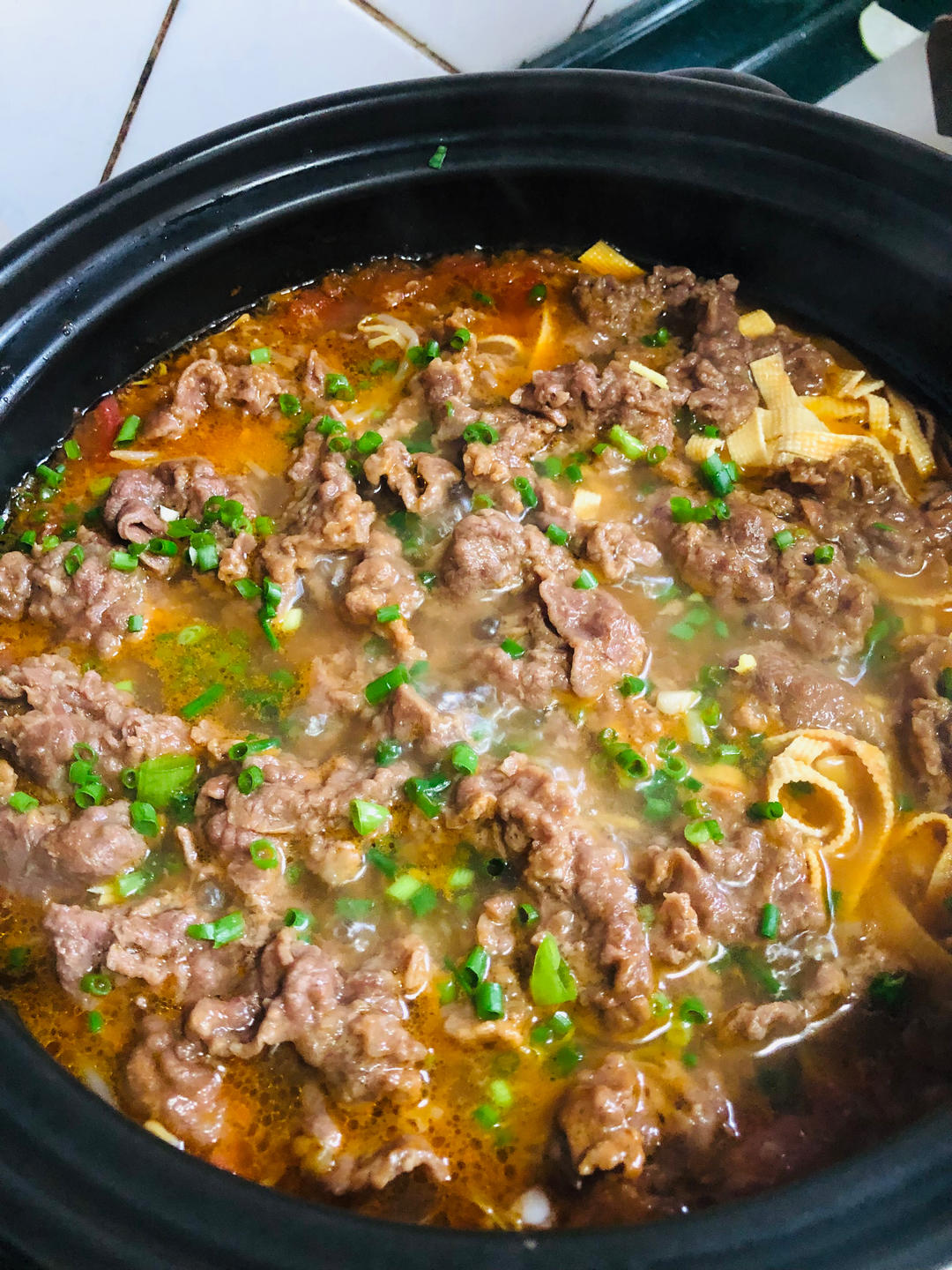 家常菜：番茄牛肉煲