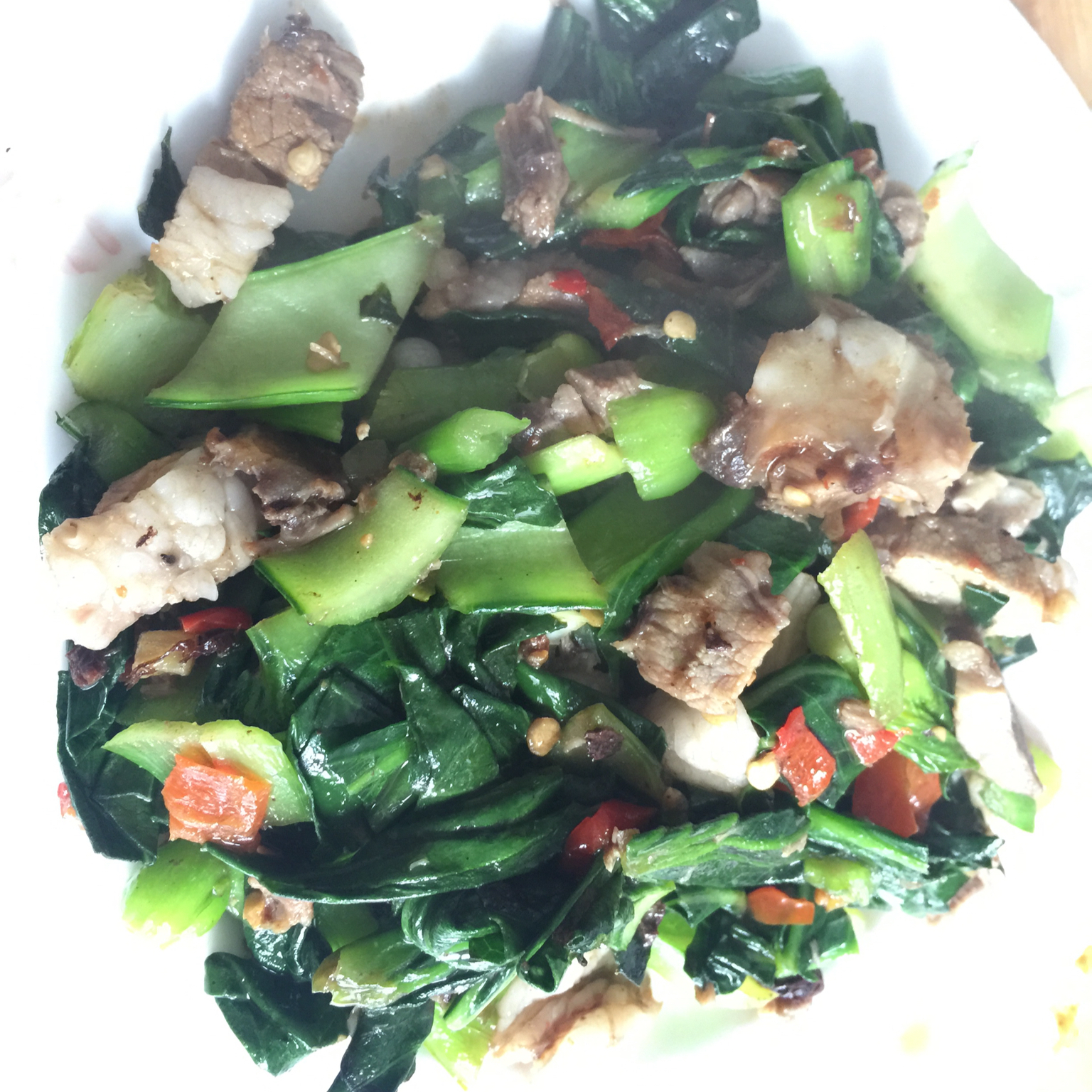 羊肉青菜