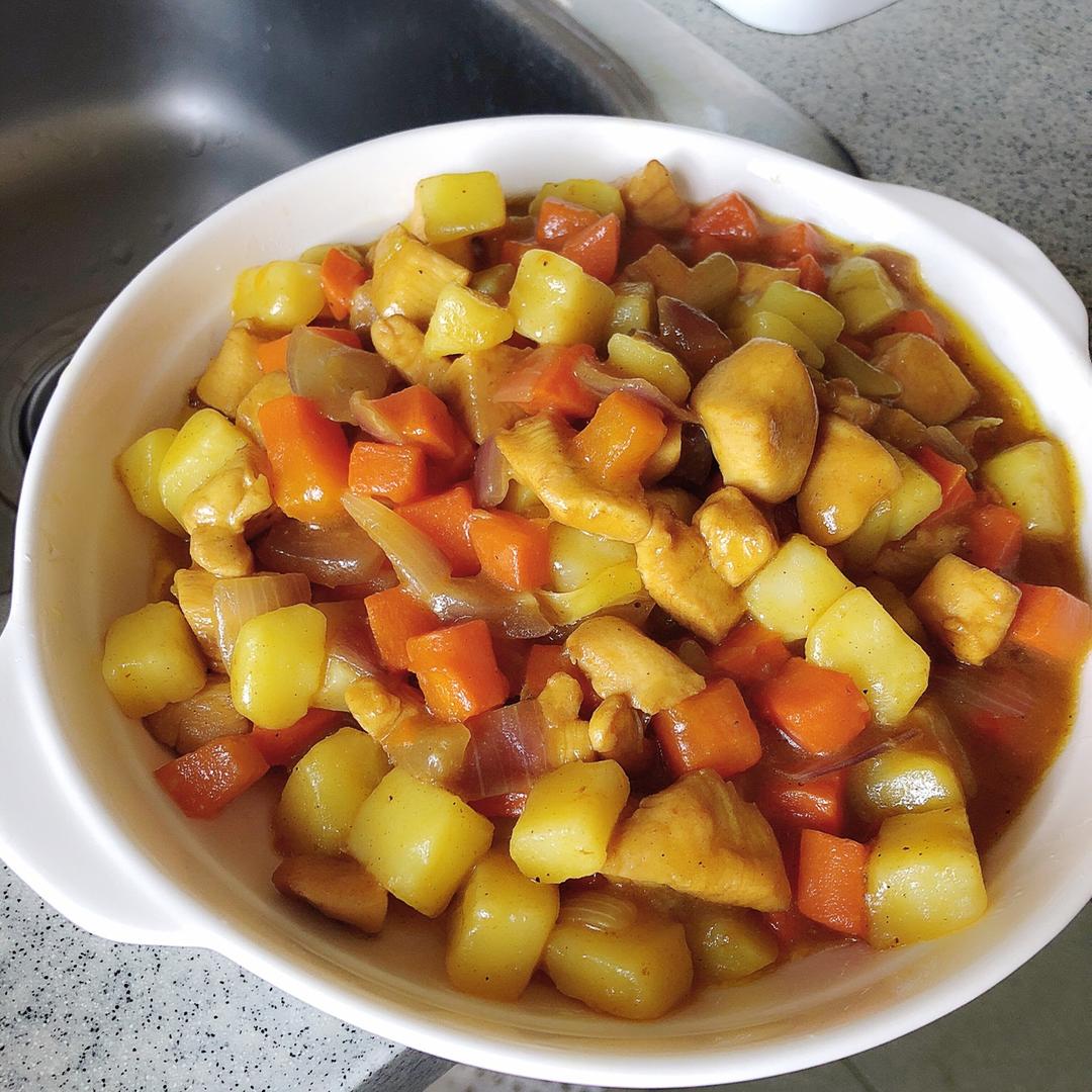 shilaihong做的咖喱土豆鸡块