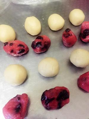 心太软-蔓越莓麻薯软心酥的做法 步骤3